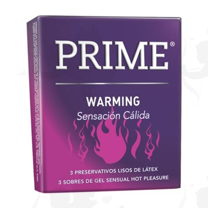 Cód: FP WARM - Preservativo Prime Warming - $ 4000